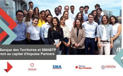 La Banque des Territoires et SMABTP entrent au capital d’Impulse Partners